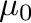 $\mu_0$